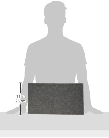 PENN-PLAX Nitrate Reducer Aquarium Filter Media Pad – Easy to Cut into Any Size Your Filter Requires – 10” x 18” (Pack of 2)