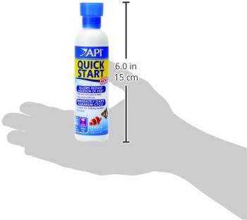 API QUICK START Freshwater and Saltwater Aquarium Nitrifying Bacteria 4-Ounce Bottle