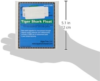 AlgaeFree Tigershark Plus Floating Aquarium Cleaner Magnet