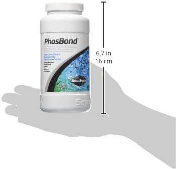 Seachem PhosBond Phosphate Silicate Remover Aquarium Filter Media, 500ml