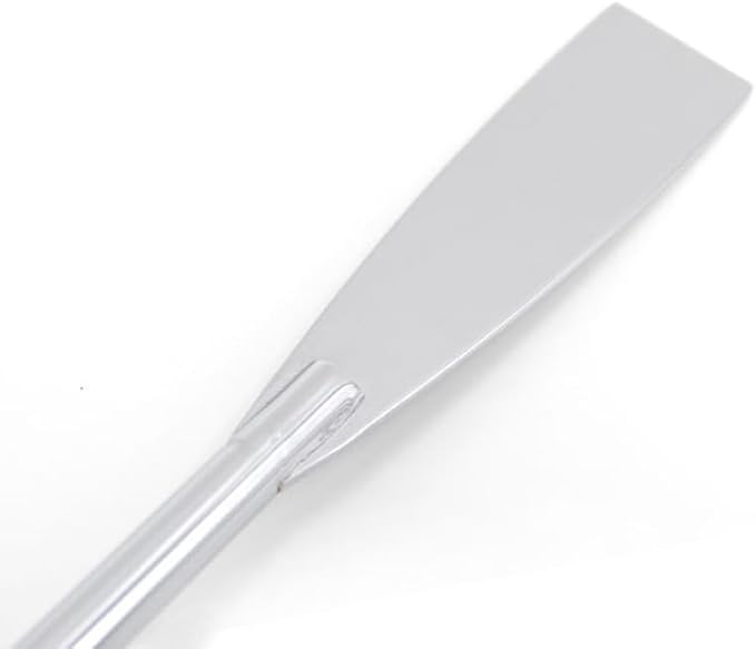 lasenersm 1 Piece Fish Tank Spatula Stainless Steel Aquarium Spatula Fish Tank Scraper Aquarium Scraper Aquarium Sand Scraper Aquarium Substrate Spatula, Silver