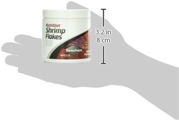 Seachem NutriDiet Shrimp Flakes - Probiotic Fish Food Formula with GarlicGuard 30g/1oz