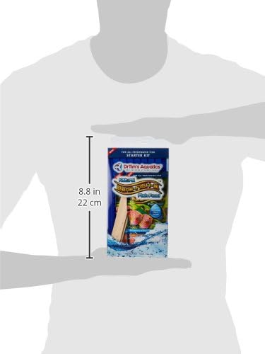 Dr. Tim’s Aquatics Bene-FISH-al Freshwater Fish Food – Healthy Diet, Grain-Free, Gluten-Free – Contains Probiotics – Promotes Healthy Corals, Aquaria – Protein-Rich, All-Natural – Starter Kit