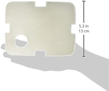 Penn-Plax Cascade Bio-Floss Replacement Poly Fiber Floss Pads for Cascade 500 Canister Aquarium Filters – 6 Pack, White