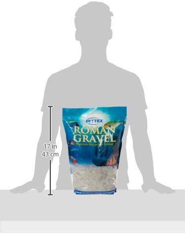 Pettex Roman Gravel Aquatic Roman Gravel 2 Kg Natural Japanese Pebbles