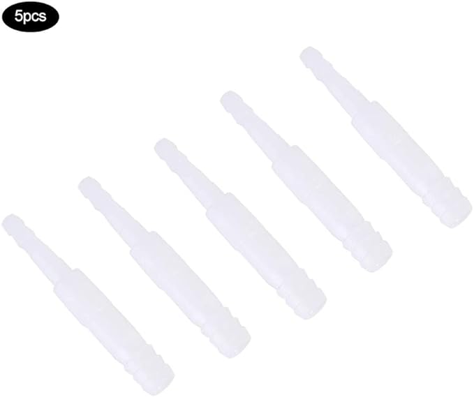 5Pcs Aquarium Hose Adapter 4mm/8mm Fish Hose Converter Aquarium Tubing Pipe Connector Air Pump Hose Accessories