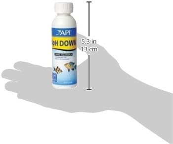 API pH DOWN Freshwater Aquarium Water pH Reducing Solution 4-Ounce Bottle