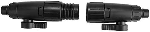 Aquarium Hose Valve, Fish Hose Pipe Quick Release Connector Adapter Aquarium Filter Connector(12mm to 16mm)