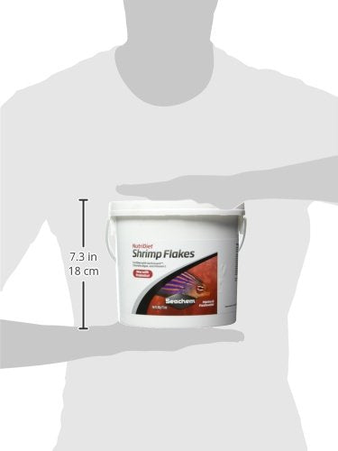 Seachem NutriDiet Shrimp Flakes - 500g with probiotics