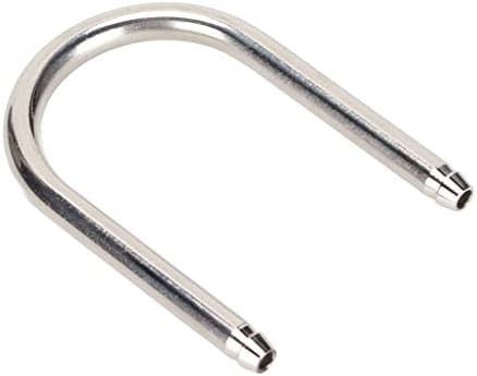 Pssopp Aquarium U Shape Tube Stainless Steel CO2 System U Shape Tube Connector for Aquarium Connecting Air Line