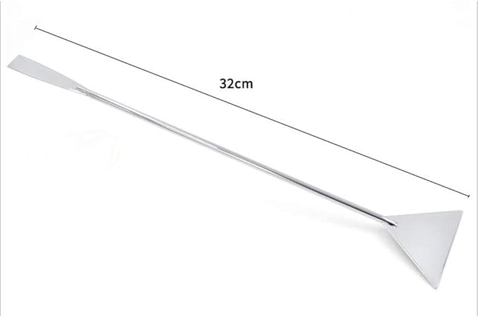 Stainless Steel Aquarium Live Tank Planting Substrate Spatula Aquascaping Tools-32cm