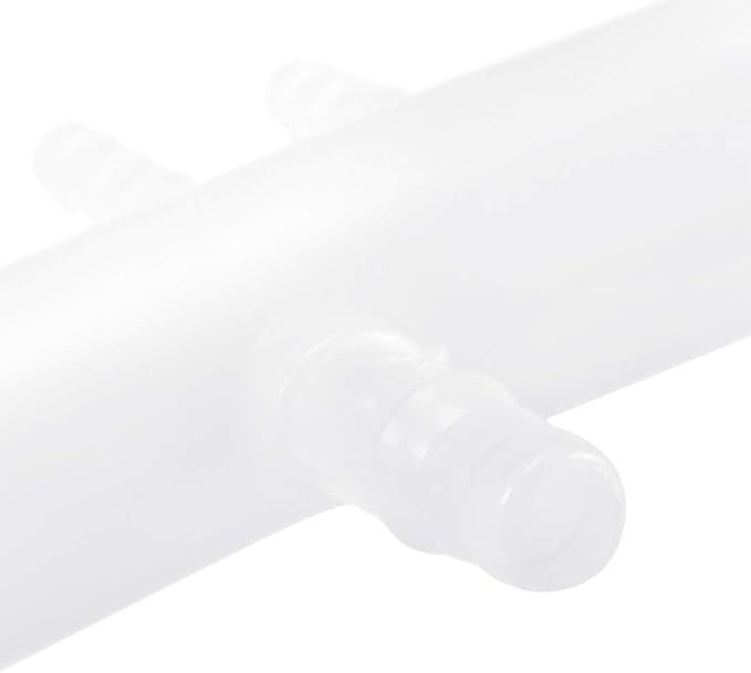 uxcell 8mm to 4mm 6 Way Aquarium Air Line Tubing Splitter Connector Fish Tank Plastic Air Flow Divider Oxygen Splitter Lever Valve