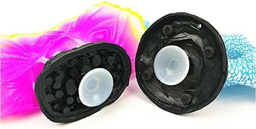Norgail Aquarium Fish Tank Ornament Glowing Silicone Aquarium Ornaments Artificial Simulation Strip Coral Plant Decorations Landscape Purpie 1Pcs 2.75’’x3.5’’
