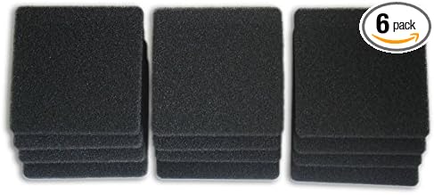 Compatible Filtration Foam Fit for Rena Filstar xP Filter Media 723A 20PPI(Pack of 6)