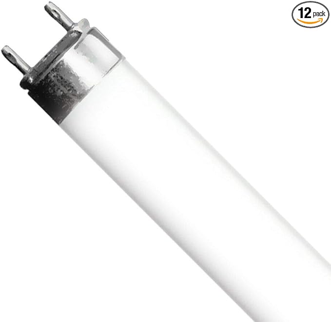 Helios 12 Pack T5 Bulb 39W Aquarium Light Bulb HO for 33" 3 ft 6500K 10000K Actinic Pink (12 x Daylight 11,000K)