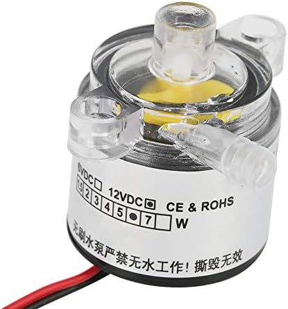 Mini Submersible, 12v Pump Micro Micro Brushles12v Dc 6w Food Grade 2L Min for Innovative Tools Miniature Modeling Aquarium Fountain