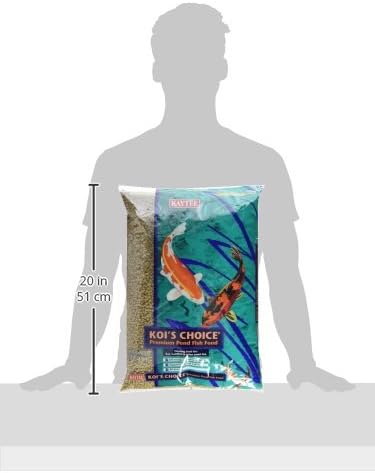 Kaytee Koi’s Choice Koi Floating Fish Food, for Koi, Goldfish and Pond Fish, 10 pounds (Pack of 2)