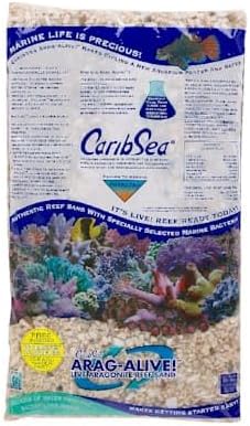 Carib Sea Arag-Alive Natural Reef Aquarium Gravel 16 lbs.