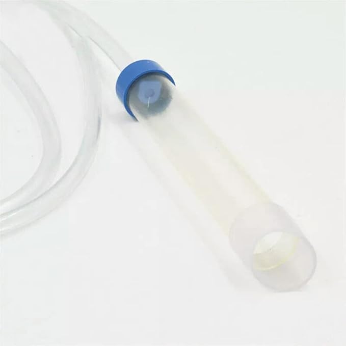balacoo Home Aquarium in Transparant Sand Gravel Washer Pump Cleaning Changer Water for Clear Manual Siphon Cleaner Fish Changing Tank