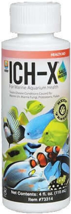Hikari Usa AHK73316 Salt water Ich-X for Aquarium, 16-Ounce