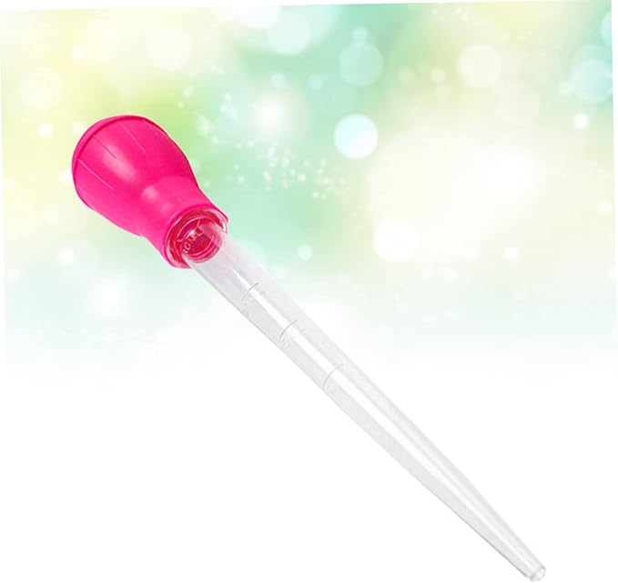 DOITOOL 2sets Aquarium 30ml Fish Tank Pipette Moss for Tank Sturdy Material Safe for Water Changes 2pcs*2
