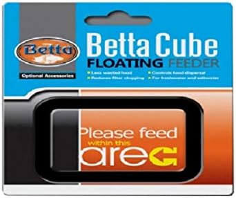 BETTA Small Floating Feeding Ring for Aquariums & Fish Tanks with Strong Suction Cup to Keep Fish Food in Place