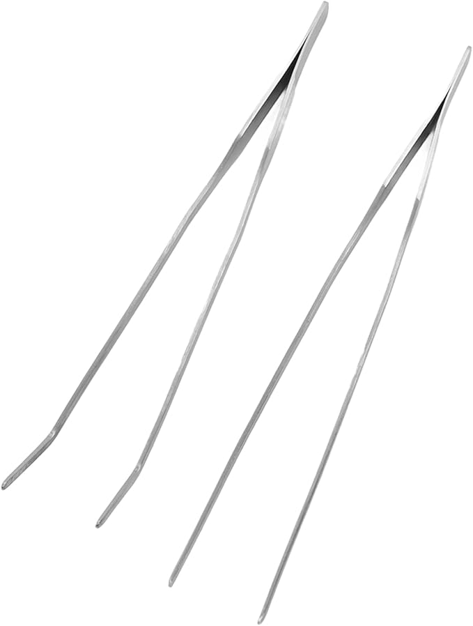 Gavigain 5 in 1 Aquarium Tool Kit, Stainless Steel Aquascaping Scissors, Tweezers, Sand Shovel, Ergonomic Grip, Rusts, for rs and Aquarium Enthusiasts