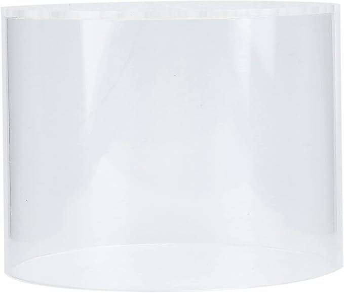 Acrylic Transparent Coral Feeder Cover, Shrimp Device for Aquarium Fish, Safe Coral Environment, to and Observe Coral Health (150mm)