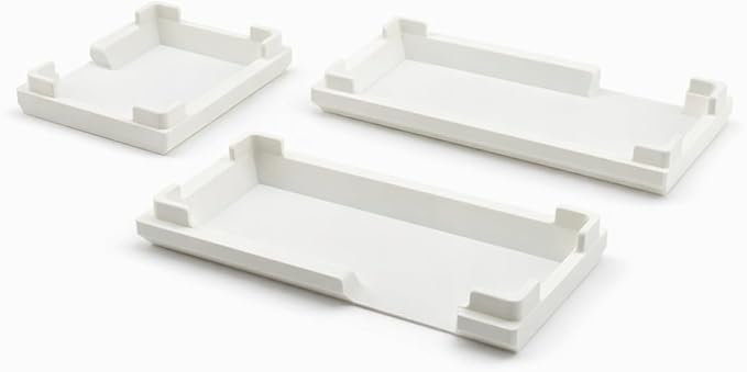 Chamber Cover Lids Designed for Fluval Flex 15G 57L Aquarium 3-Set (White)