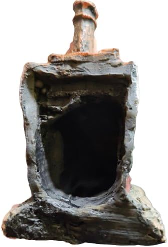 Sunken Titanic Ocean Liner Ship Wreck Aquarium & Fish Tank Decoration Ornament, 2 Parts, Aquarium Cruise Ship Shipwreck Decorations Fish Tank Ornament, Resin Material Sunken Ship