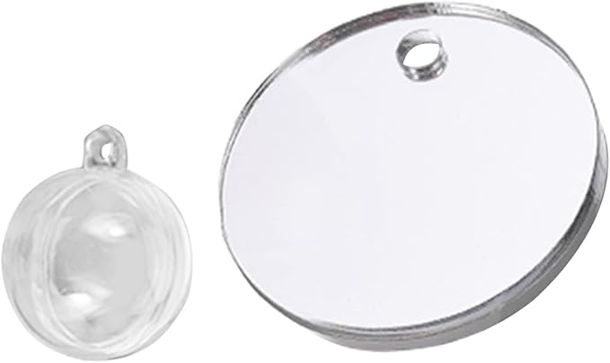 Thereisno Betta Training Mirror Fish for Tank Fish Antidepressant Work Out 5/6/7cm Special for Betta Fitness Mirror Training Mirror