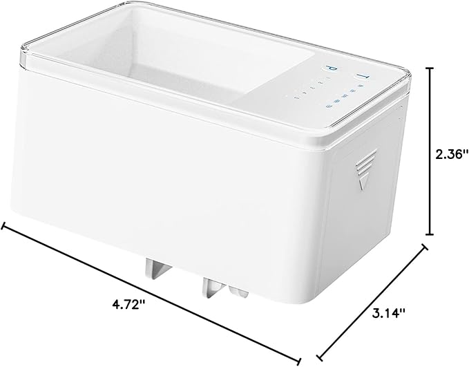 Automatic Fish Feeder,70ml Capacity Smart Timing Vacation Fish Tank Food Dispenser Automatic Dispenser with Timer for Weekend or Daily Use for Small and Young Fish