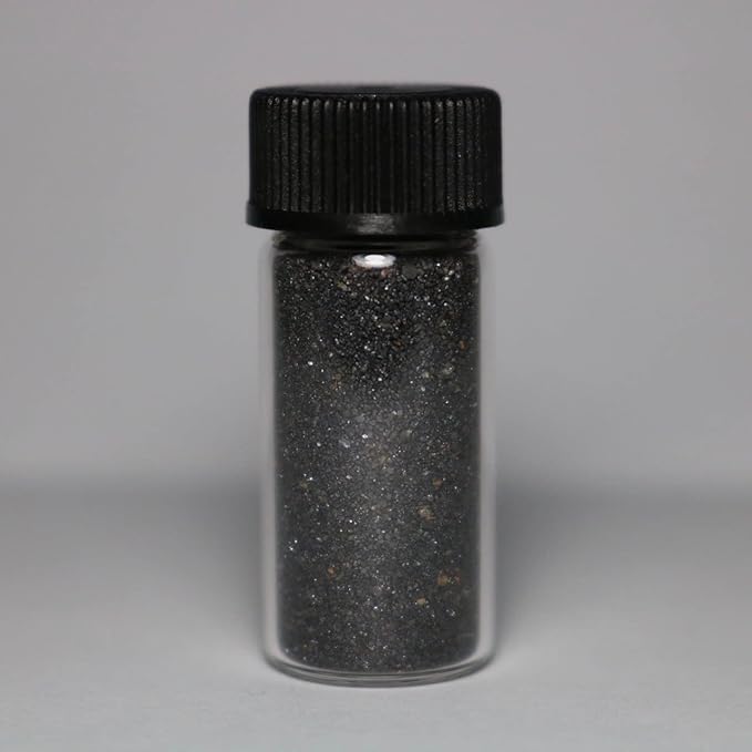 Lodestone Sand, Natural Magnet Chemistry Sample, Mineralogy Magnetic Sand, Lodestone Food !
