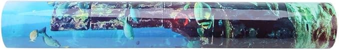 Fdit PVC Aquarium Background Underwater Poster Fish Wall Decorations Sticker for Aquarium (61 * 30cm)