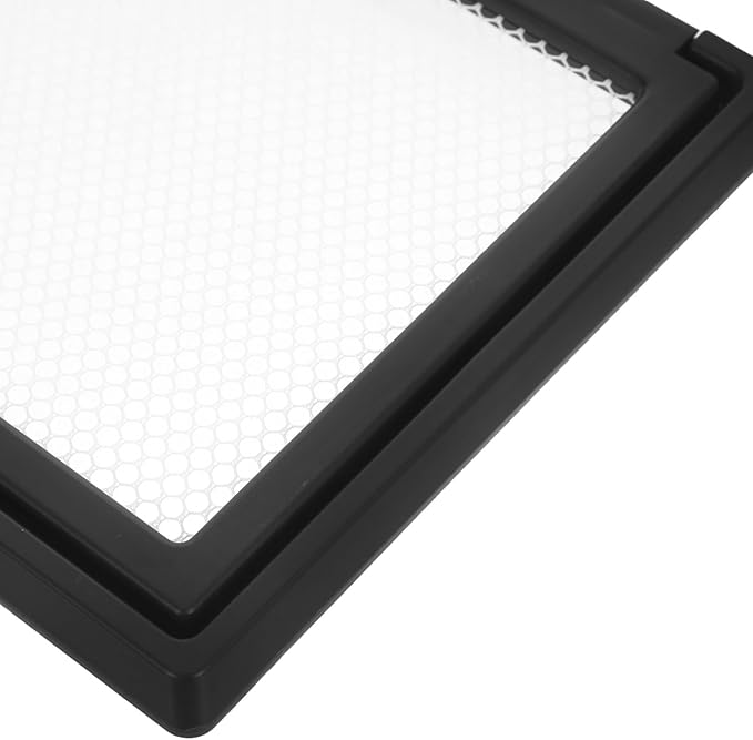 Fish Tank Cover Net: Aquarium Lid Mesh Top Hood - 19.7x15.8 Ventilation Anti-Jumping Aquarium Cover Net Screen with Feeding Window