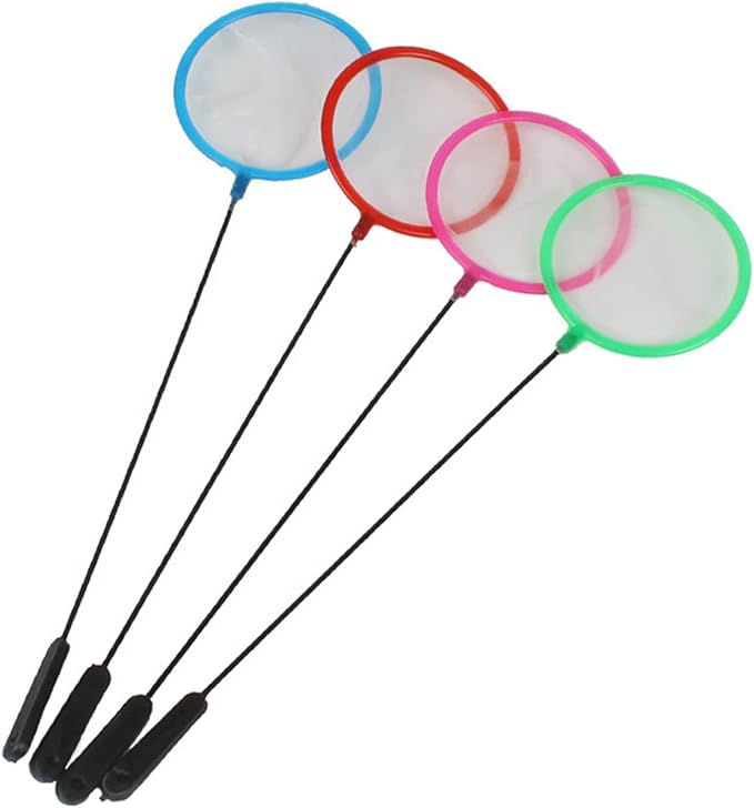 Aquarium Fish Net Dia 3in Fine Mesh Skimmer Strong and Safe for Cleaning Fishing Small Fish and Shrimps Aquarium Net Fine Mesh Cleaning Small, Green