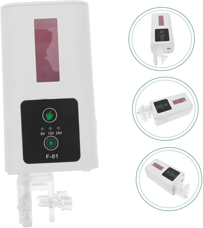 VICASKY Automatic Fish Tank Feeder with Intelligent Timer Small Electric Aquarium Feeding Tool for Turtles and Fish for Home Aquariums