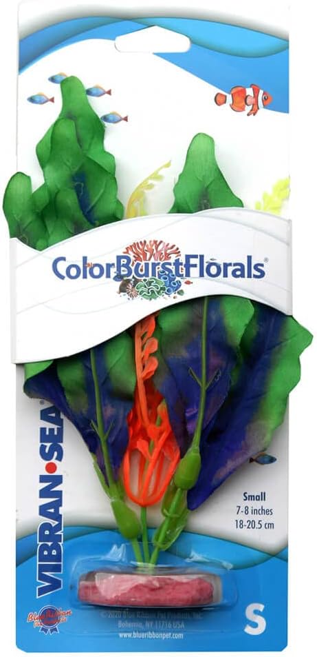 Colorburst Waffle Leaf Small Silk Aquarium Plant