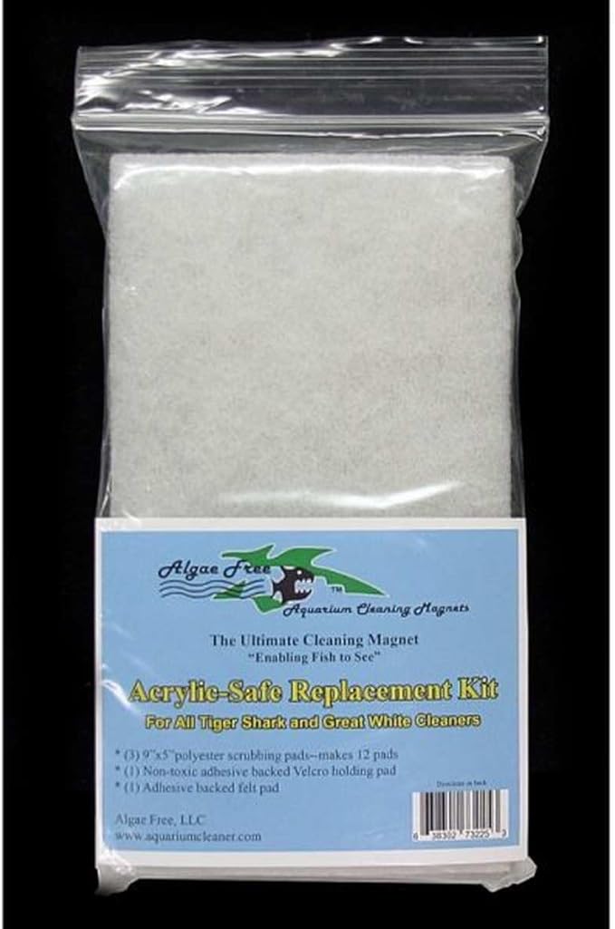 Glass Replacement Pad Tiger/Great White Algae Magnet
