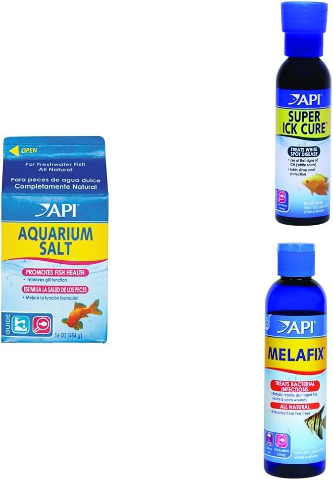 API Fish First Aid Bundle - for Ich, White Spot Disease, Secondary Infections