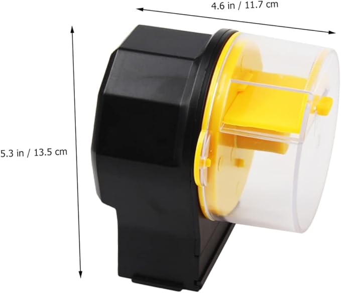 1Set Automatic Fish Feeder with Clock Timer Capacity for Aquarium for Vacation Feeding Design for Pellets Flakes Sticks