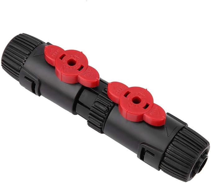 Aquarium Connector Adapter Fish Hose Pipe Quick Release Connector Water Control Valve Connector Adapter Aquarium Filter Connector(12-16mm)