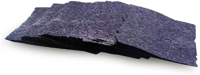 San Francisco Bay Brand Purple Marine Algae Seaweed Salad - Nutritious Fish Food for Herbivorous & Omnivorous Marine & Freshwater Fish - Promote Growth, Support Color - 16 Mini Sheets, 0.4 oz (11g)