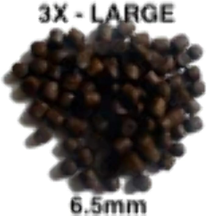 Bassleer Dr Biofish Food Green - Premium Granulated Fish Food for Herbivores, Enriched with Moringa and Chlorella, Suitable for Fresh & Marine Water (3X-Lrg, 680g)