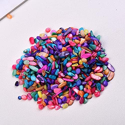 50/100g Natural Stones Gravel Crystals Chip Quartz Minerals Reiki Healing Tumbled Agates Specimen Gemstones Home Aquarium Decor (Color : Powder Crystal, Size : 100g)