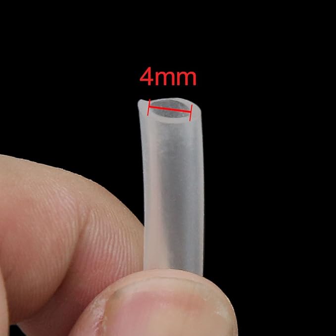 uxcell 2M Silicone Flexible Aquarium Airline Tubing for Airstones and Air Pump