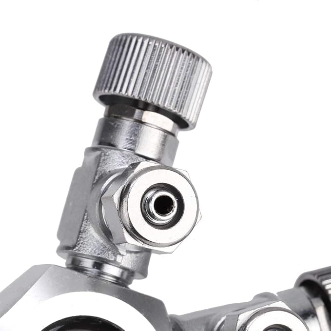 Zerodis CO2 Splitter Multi Ways Distributor CO2 Multi Pass Splitter Aquarium Regulator CO2 Splitter Valve for Fish (4 Ways)