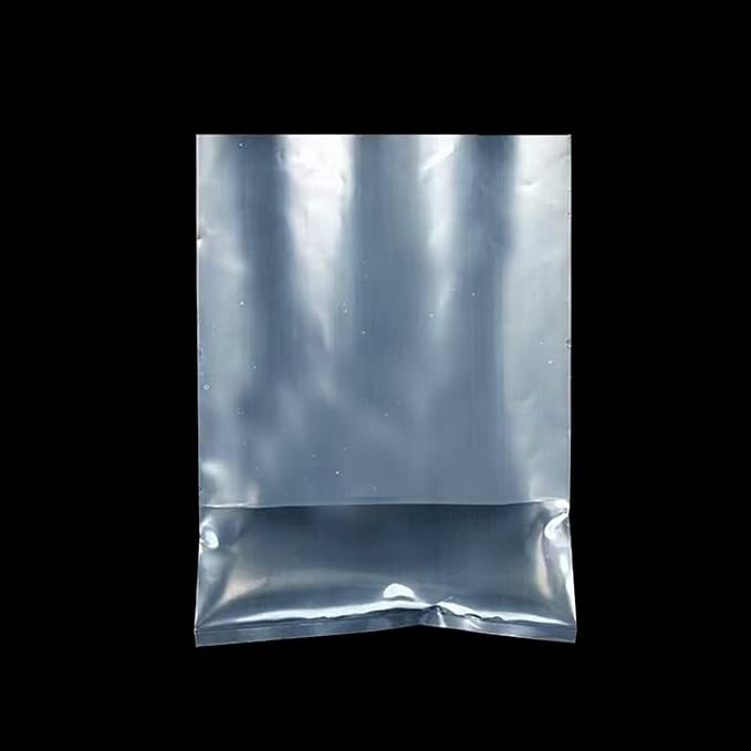 100 Pcs 6"x12" Clear Plastic Fish Bags,3 Mil Thick Bottom Seal Leak-Proof Shipping Bags,for Fish Transport