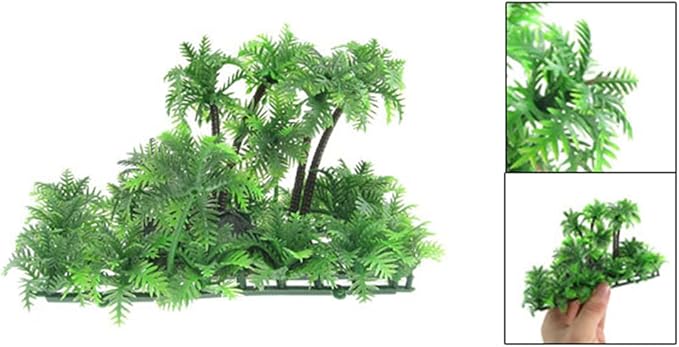Aquarium Artificial Fish for Decorations Aquatic Underwater Green Grass Trees with