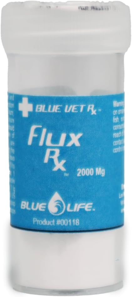 Blue Life Flux Rx - 2000mg Treats up to 100Gal Reef Safe, Use on Both Bryopsis and Green Hair Algae